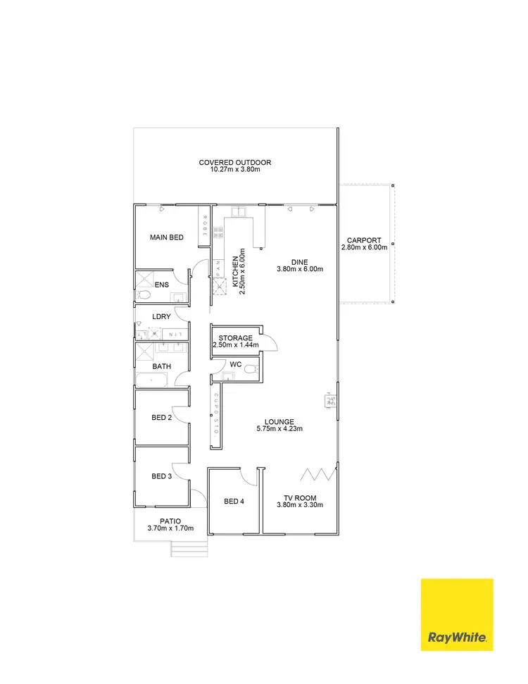 Floorplan of Homely house listing, 164 The Lake Circuit, Culburra Beach NSW 2540
