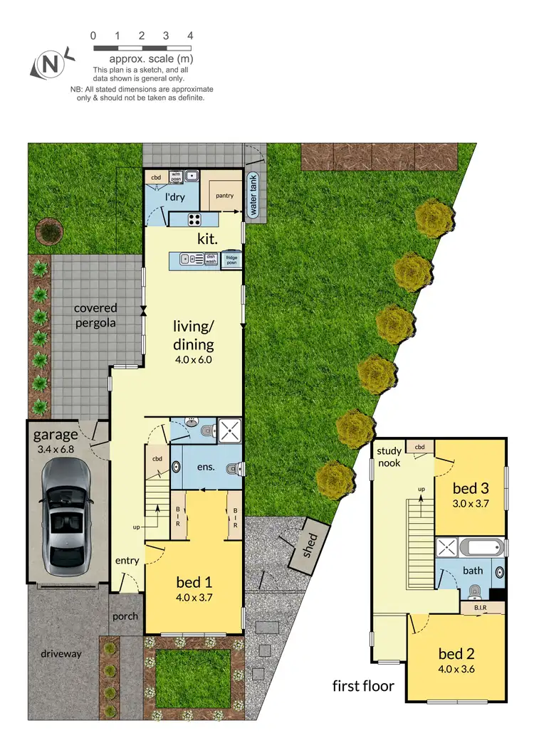 Floorplan of Homely house listing, 7 Doull Court, Mulgrave VIC 3170