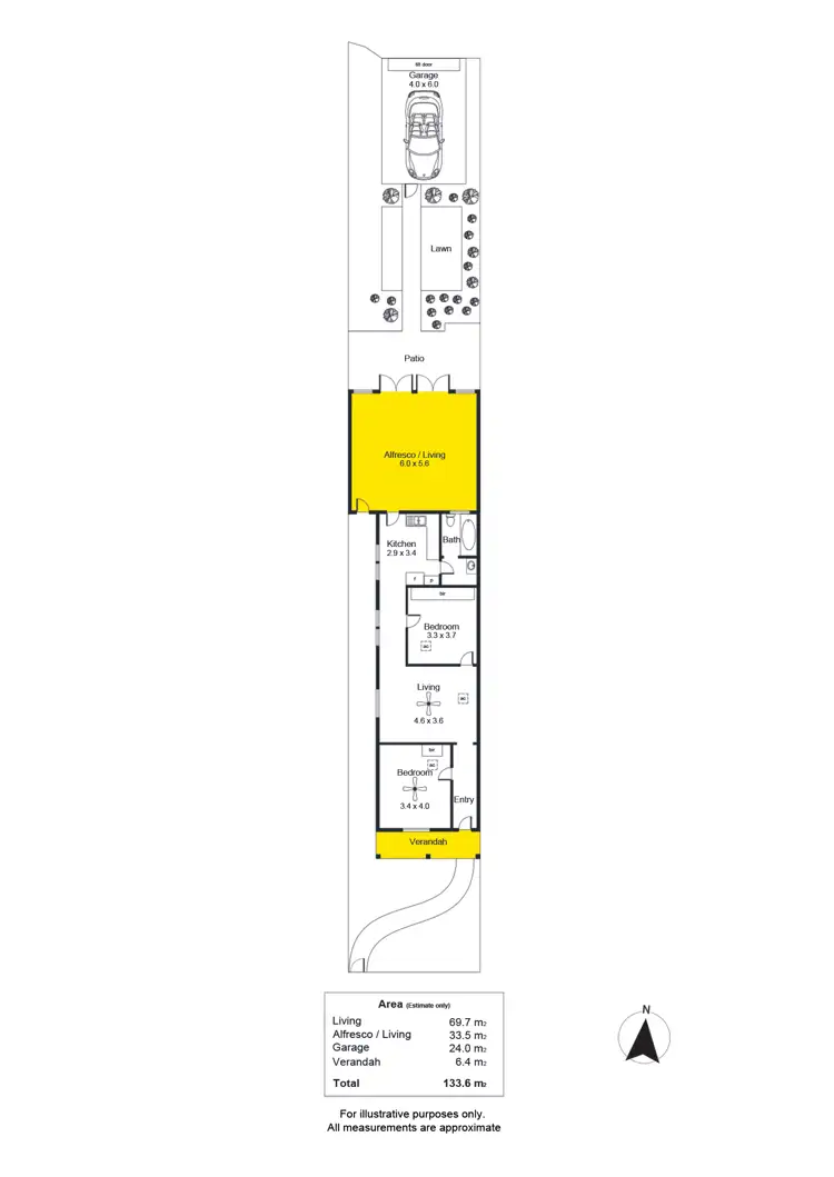 Floorplan of Homely house listing, 90 Maud Street, Unley SA 5061