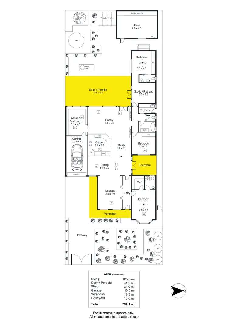 Floorplan of Homely house listing, 42 Joslin Street, Wayville SA 5034