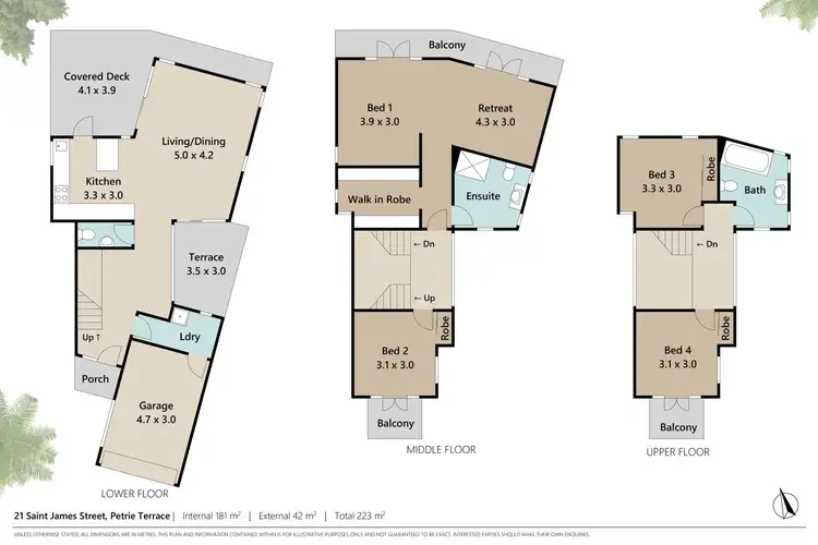 Floorplan of Homely house listing, 21 Saint James Terrace, Petrie Terrace QLD 4000