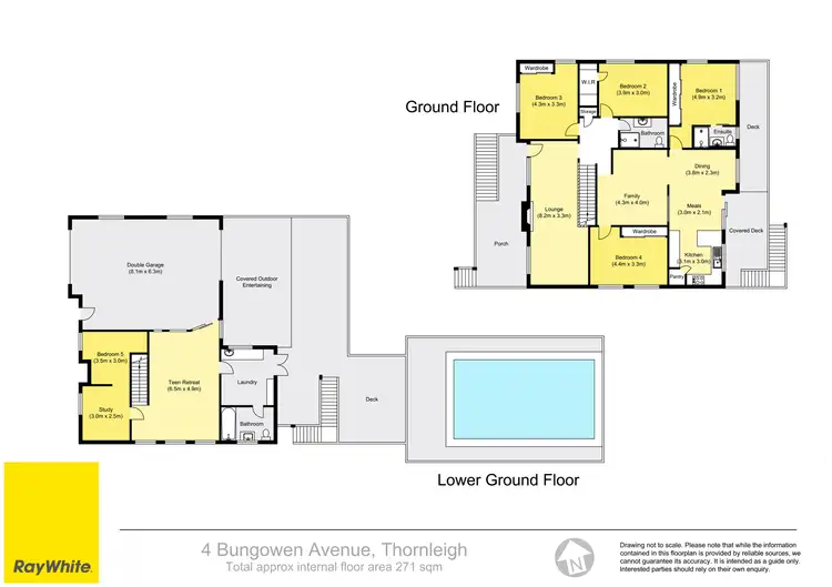 Floorplan of Homely house listing, 4 Bungowen Avenue, Thornleigh NSW 2120