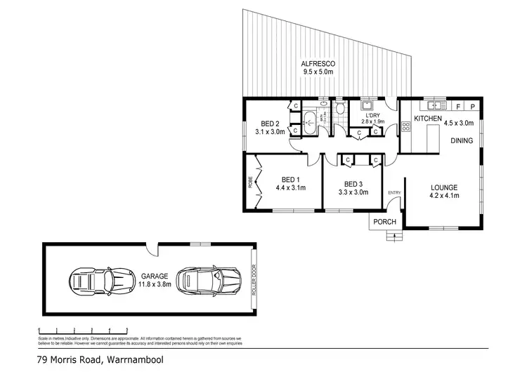 Floorplan of Homely house listing, 79 Morriss Road, Warrnambool VIC 3280