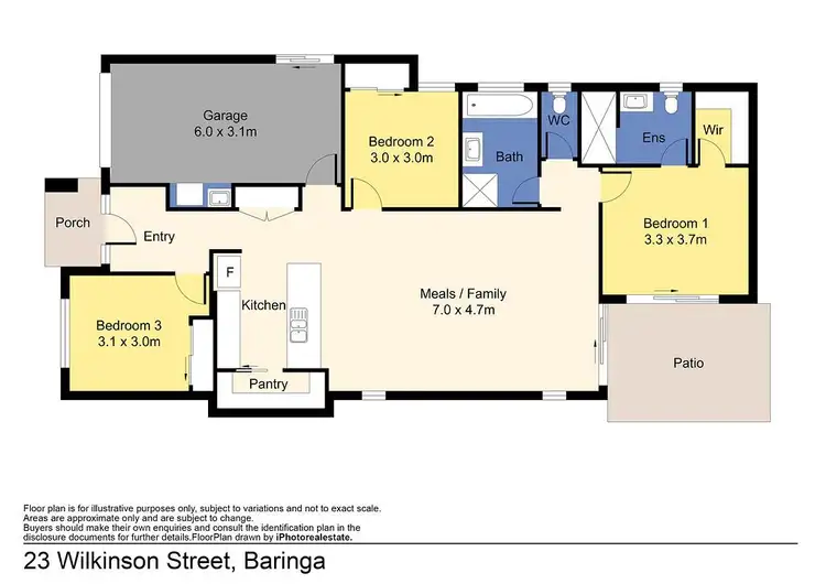 Floorplan of Homely house listing, 23 Wilkinson Street, Baringa QLD 4551