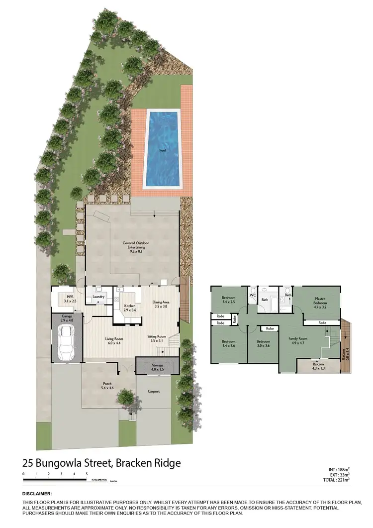 Floorplan of Homely house listing, 25 Bungowla Street, Bracken Ridge QLD 4017