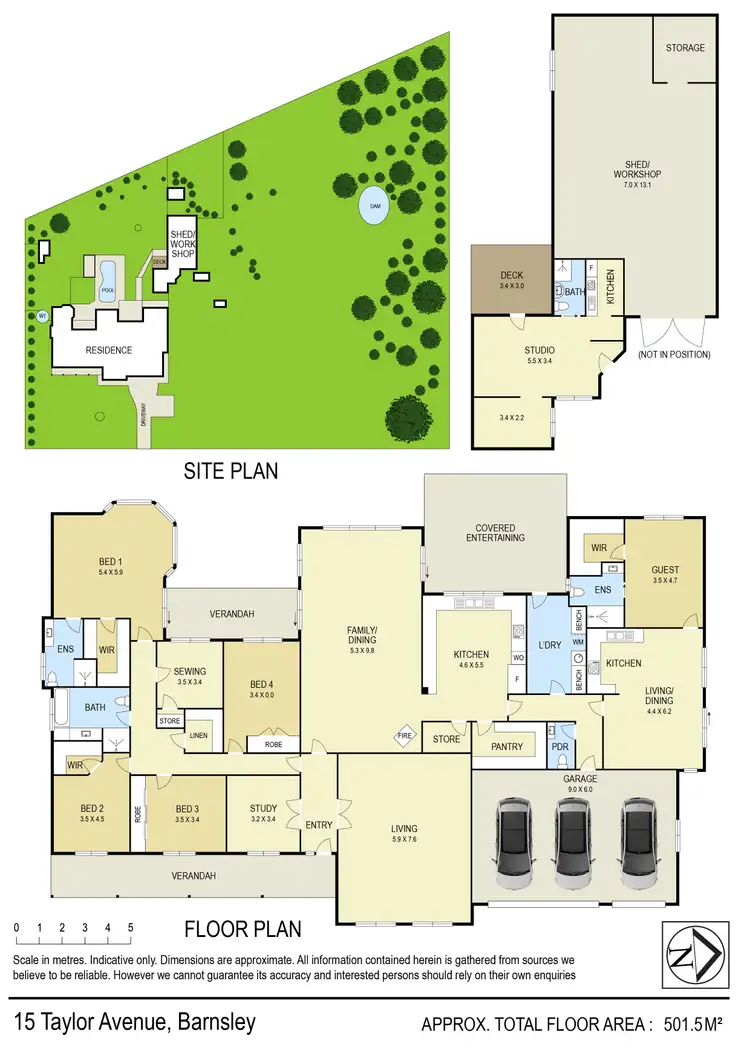 Floorplan of Homely house listing, 15 Taylor Avenue, Barnsley NSW 2278