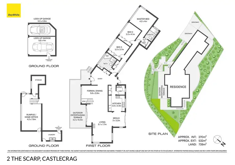 Floorplan of Homely house listing, 2 The Scarp, Castlecrag NSW 2068