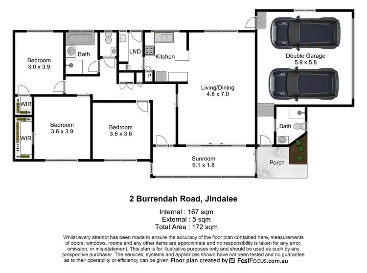 Floorplan of Homely house listing, 2 Burrendah Road, Jindalee QLD 4074