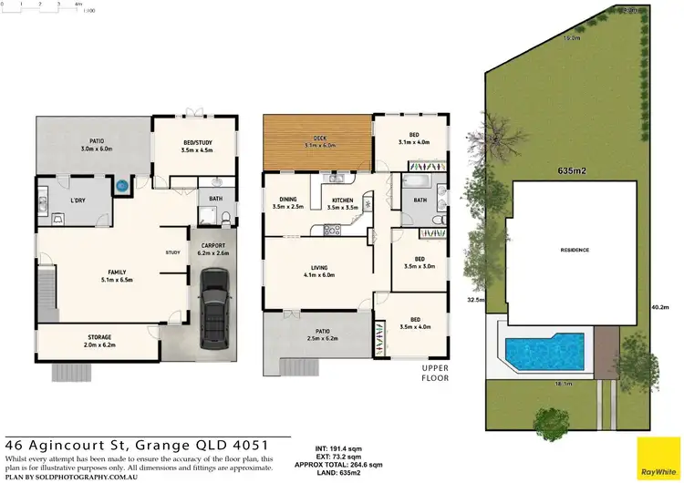 Floorplan of Homely house listing, 46 Agincourt Street, Grange QLD 4051