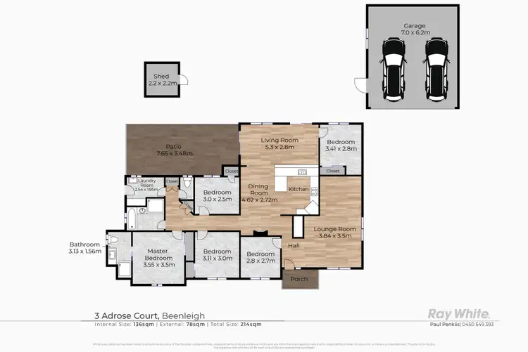 Floorplan of Homely house listing, 3 Adrose Court, Beenleigh QLD 4207