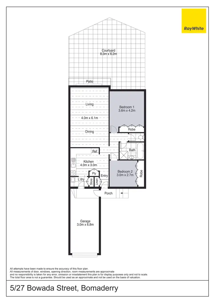 Floorplan of Homely unit listing, 5/27 Bowada Street, Bomaderry NSW 2541