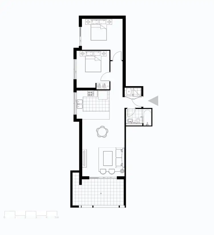 Floorplan of Homely apartment listing, 206/1C Greenbank Street, Hurstville NSW 2220