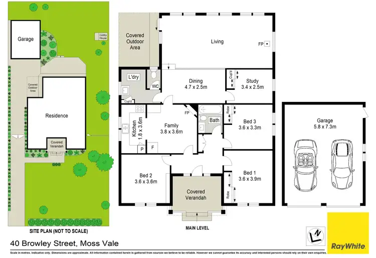 Floorplan of Homely house listing, 40 Browley Street, Moss Vale NSW 2577