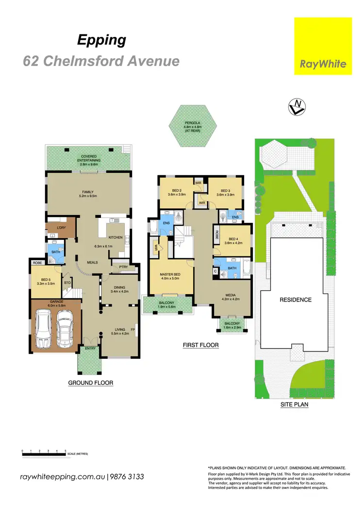 Floorplan of Homely house listing, 62 Chelmsford Avenue, Epping NSW 2121