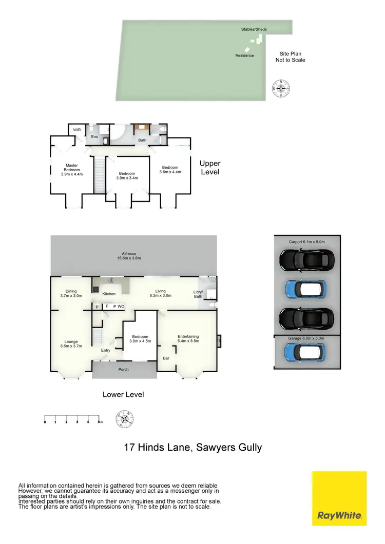 Floorplan of Homely rural property listing, 17 Hinds Lane, Sawyers Gully NSW 2326