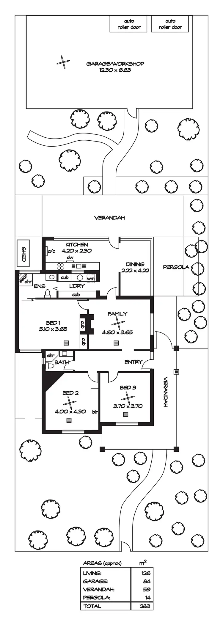 Floorplan of Homely house listing, 256 Beulah Road, Beulah Park SA 5067