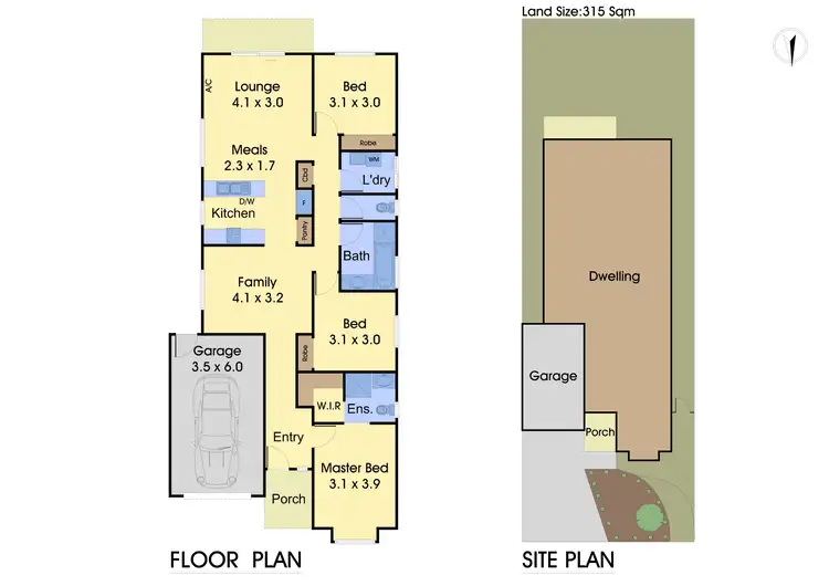 Floorplan of Homely house listing, 13 Cortland Street, Doreen VIC 3754