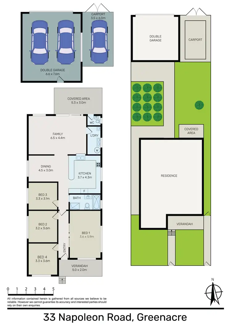 Floorplan of Homely house listing, 33 Napoleon Road, Greenacre NSW 2190