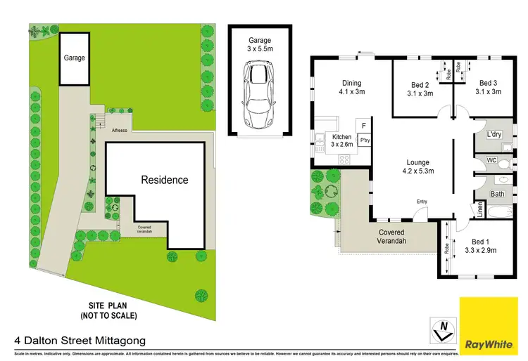 Floorplan of Homely house listing, 4 Dalton Street, Mittagong NSW 2575