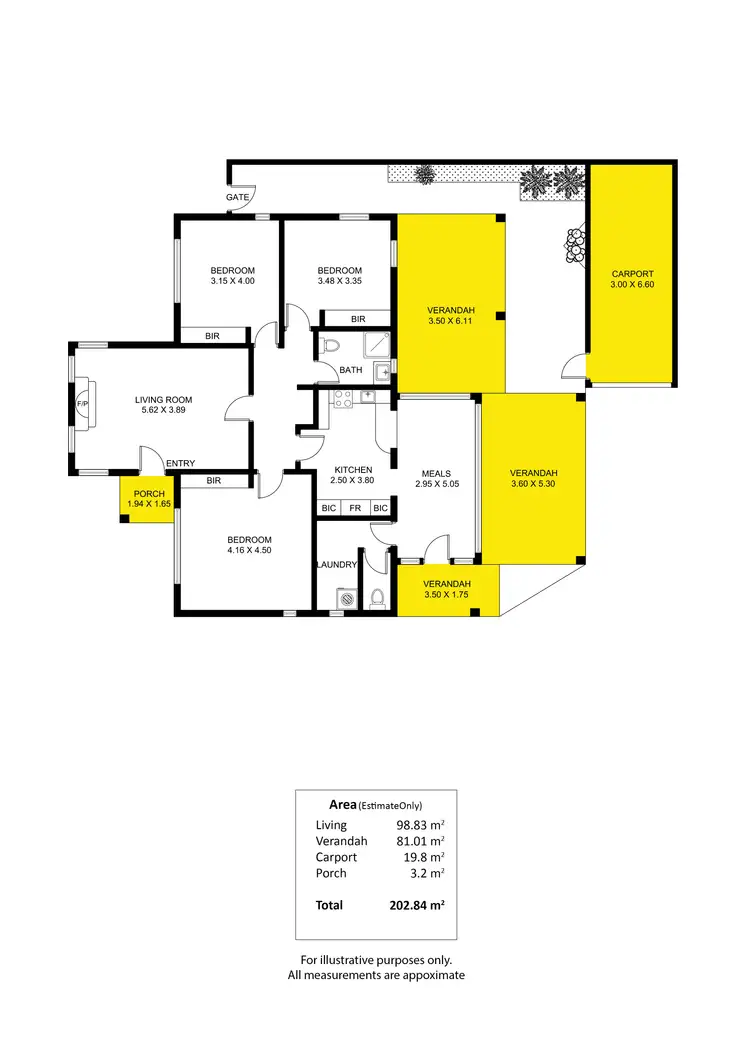 Floorplan of Homely house listing, 5 Britton Street, West Richmond SA 5033