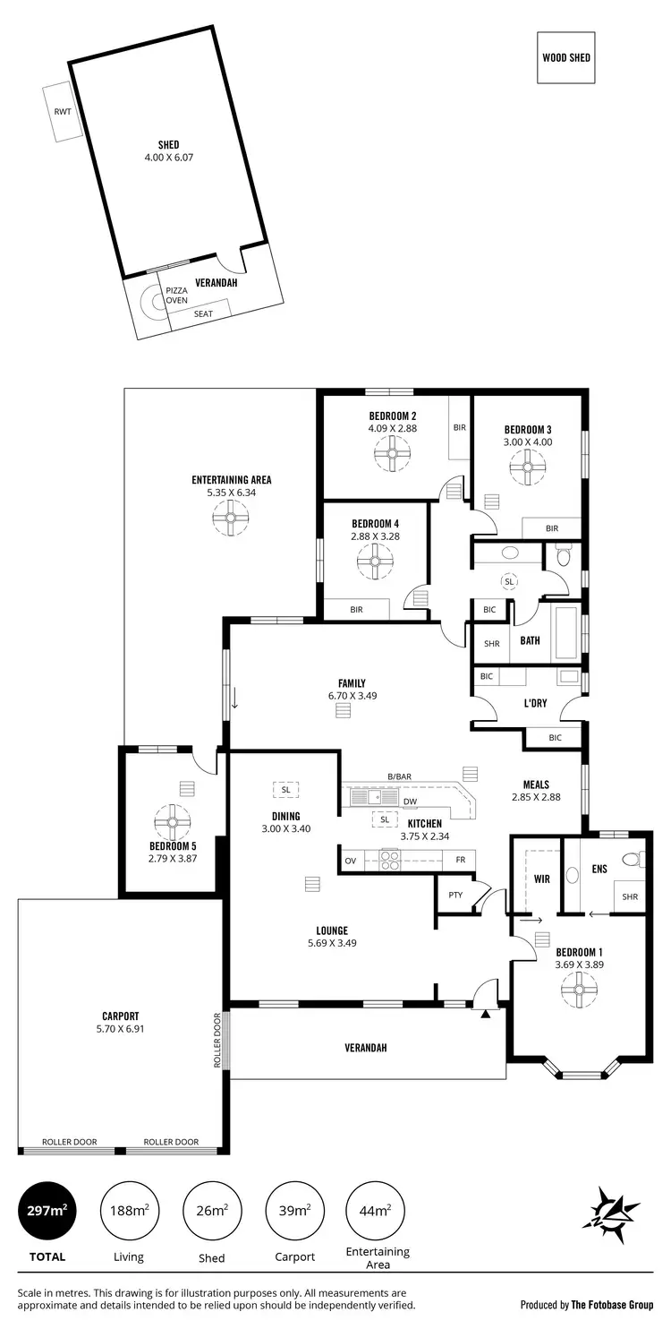 Floorplan of Homely house listing, 3 Mulberry Grove, Aberfoyle Park SA 5159