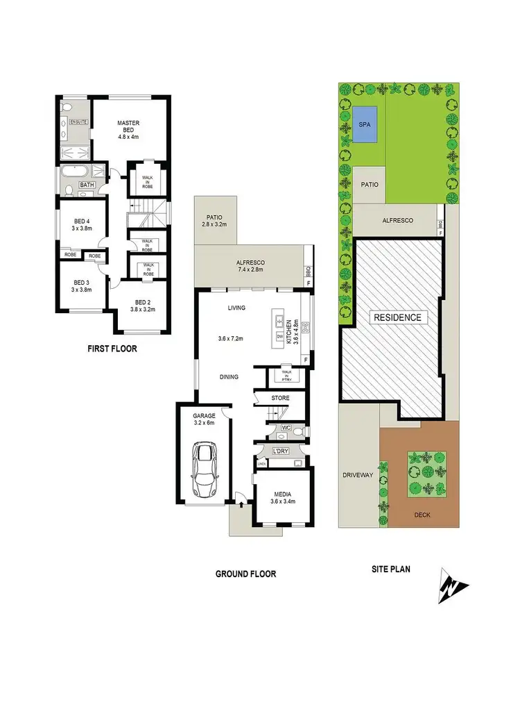 Floorplan of Homely house listing, 14 Terrain Street, Box Hill NSW 2765