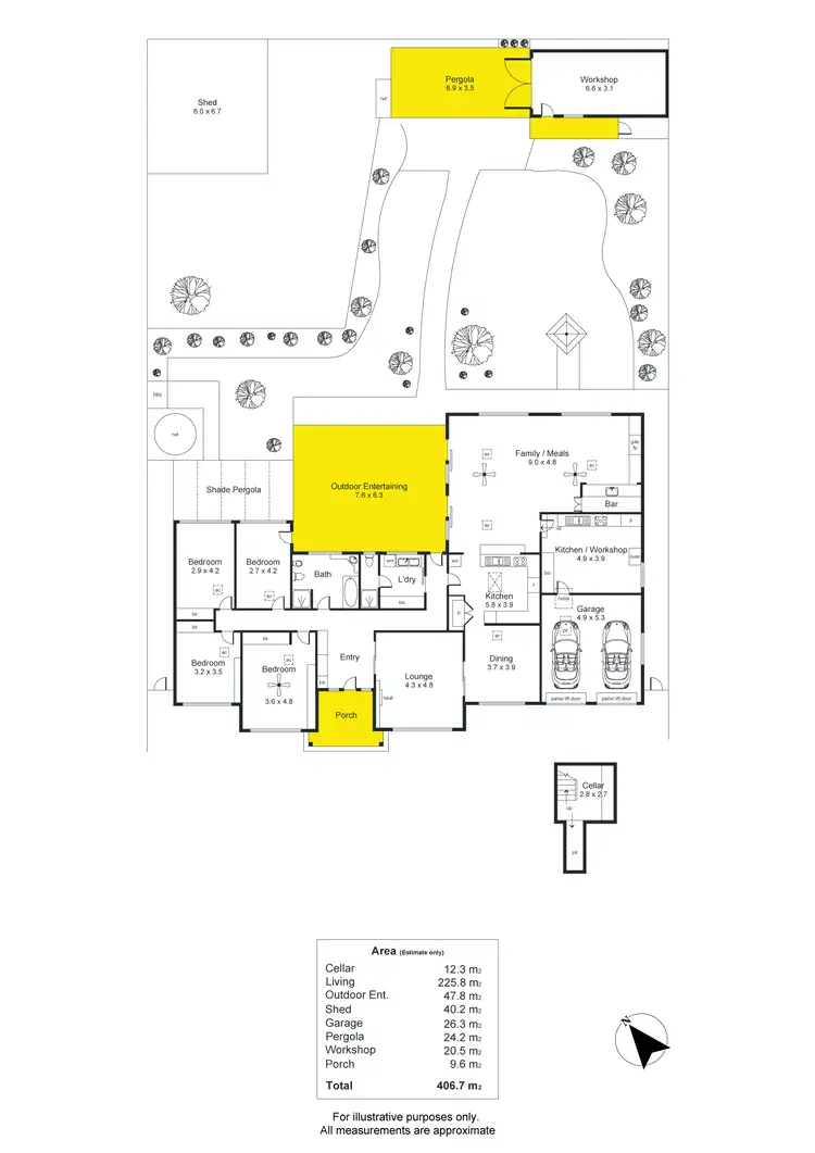 Floorplan of Homely house listing, 23 Stanley Street, Woodville SA 5011