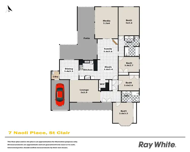 Floorplan of Homely house listing, 7 Naoli Place, St Clair NSW 2759