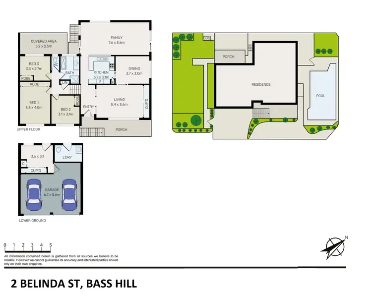 Floorplan of Homely house listing, 2 Belinda Street, Bass Hill NSW 2197