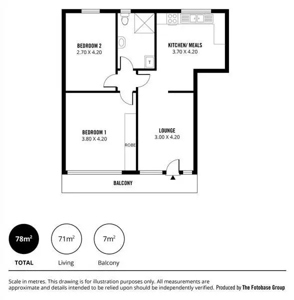 Floorplan of Homely house listing, 11/298 Military Road, Grange SA 5022