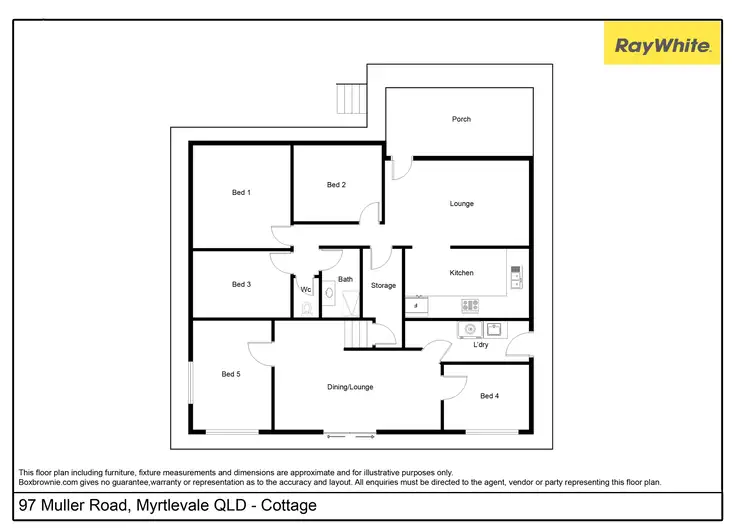 Floorplan of Homely house listing, 97 Muller Road, Myrtlevale QLD 4800