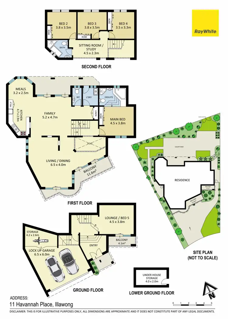 Floorplan of Homely house listing, 11 Havannah Place, Illawong NSW 2234