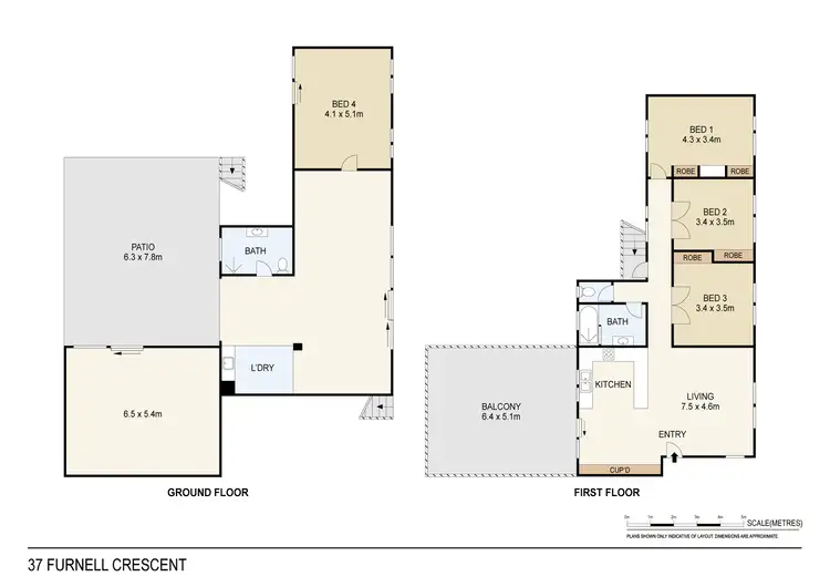 Floorplan of Homely house listing, 37 Furnell Crescent, Malak NT 812