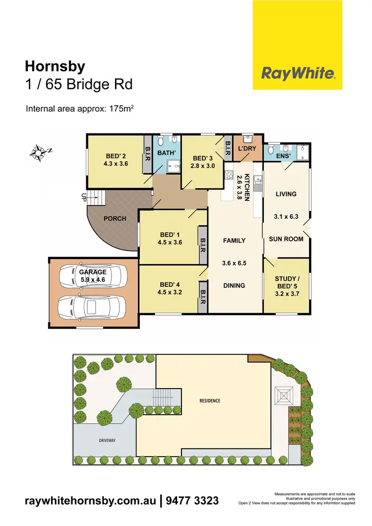 Floorplan of Homely house listing, 1/65 Bridge Road, Hornsby NSW 2077