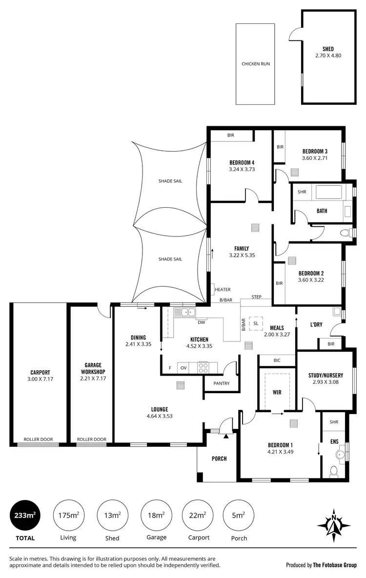 Floorplan of Homely house listing, 22 Balara Crescent, Flagstaff Hill SA 5159