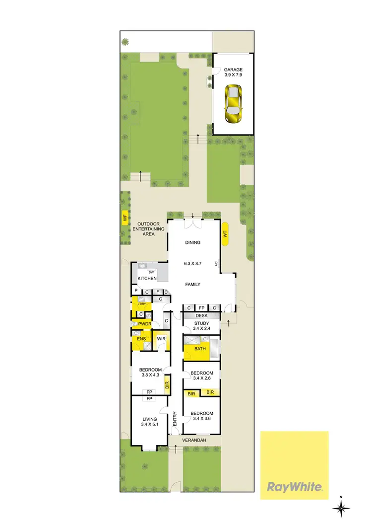 Floorplan of Homely house listing, 4 Nicholas Street, Newtown VIC 3220
