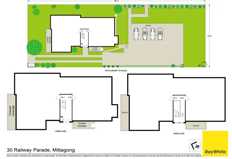 Floorplan of Homely block of units listing, 30 Railway Parade, Mittagong NSW 2575