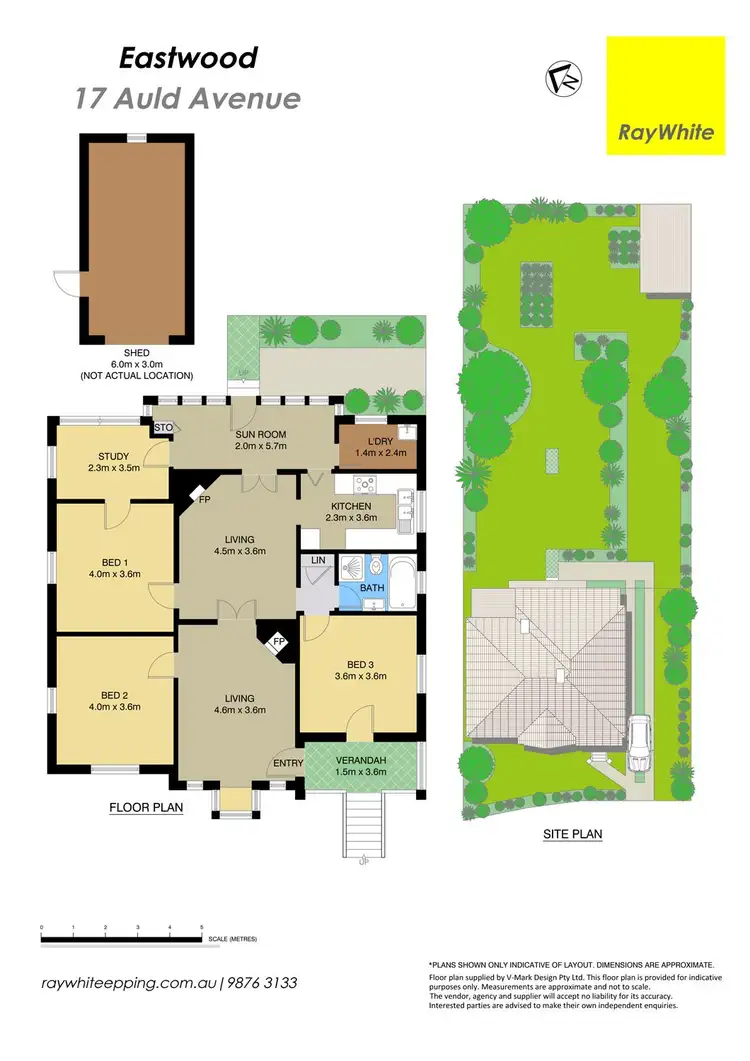 Floorplan of Homely house listing, 17 Auld Avenue, Eastwood NSW 2122