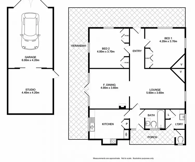 Floorplan of Homely house listing, 11A Wattle Street, Culcairn NSW 2660