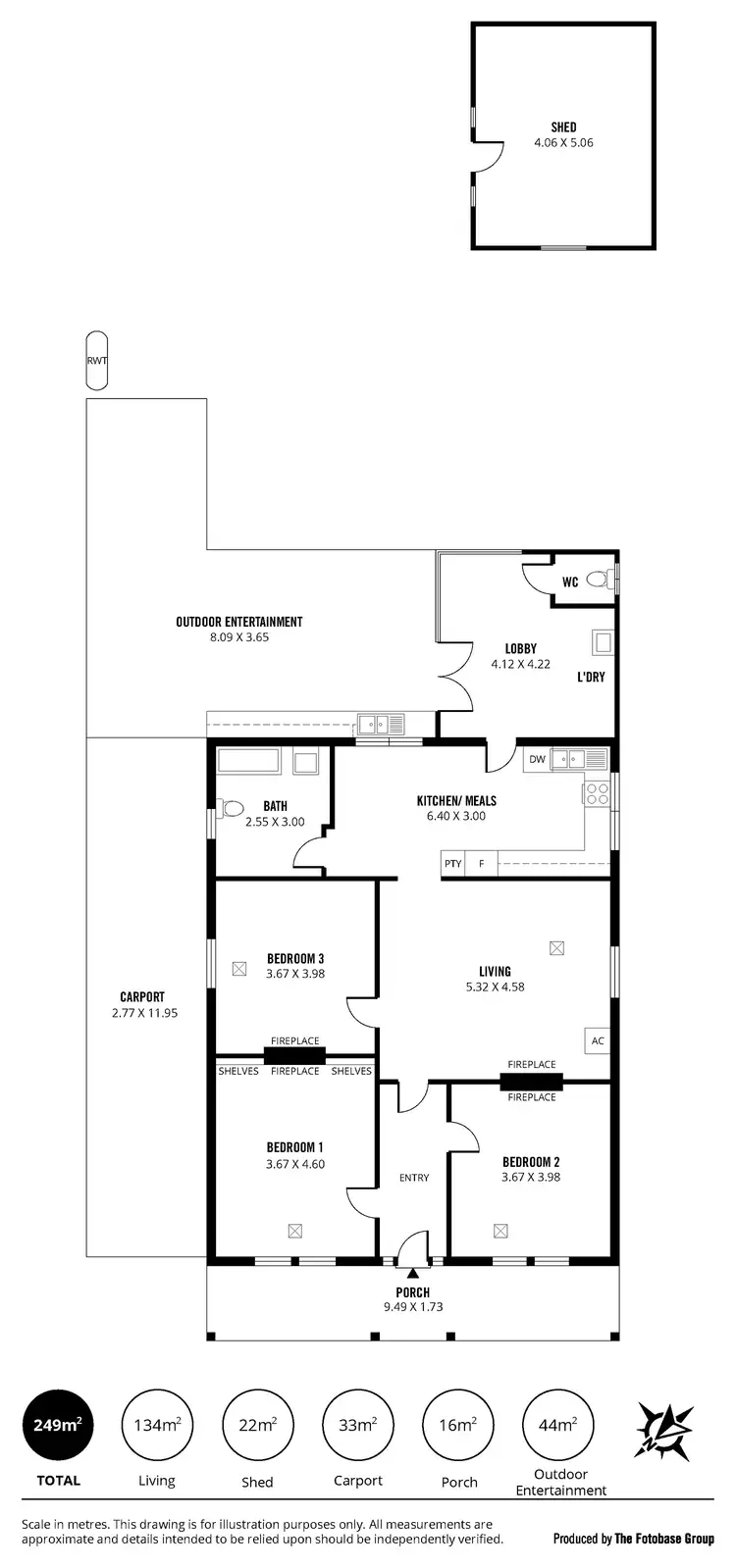Floorplan of Homely house listing, 28 First Avenue, Cheltenham SA 5014