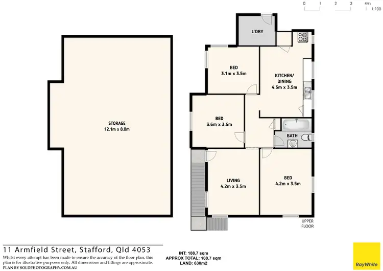 Floorplan of Homely house listing, 11 Armfield Street, Stafford QLD 4053