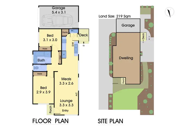Floorplan of Homely unit listing, 1/10 Broad Gully Road, Diamond Creek VIC 3089