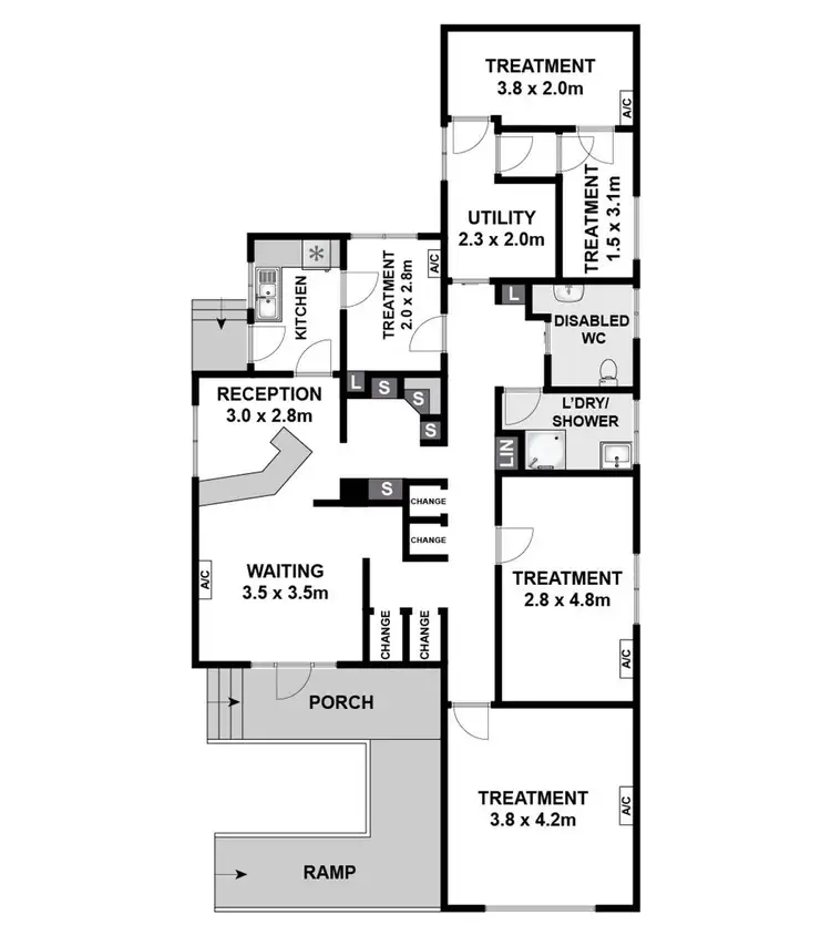 Floorplan of Homely house listing, 57 Barrabool Road, Highton VIC 3216
