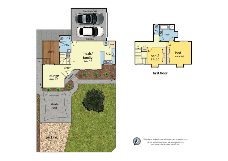 Floorplan of Homely house listing, 1/44 Sherlock Road, Croydon VIC 3136