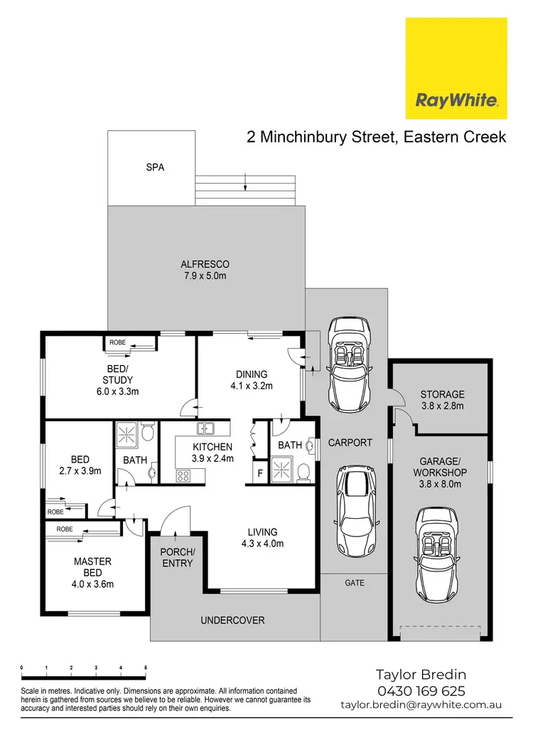 Floorplan of Homely house listing, 2 Minchinbury Street, Eastern Creek NSW 2766