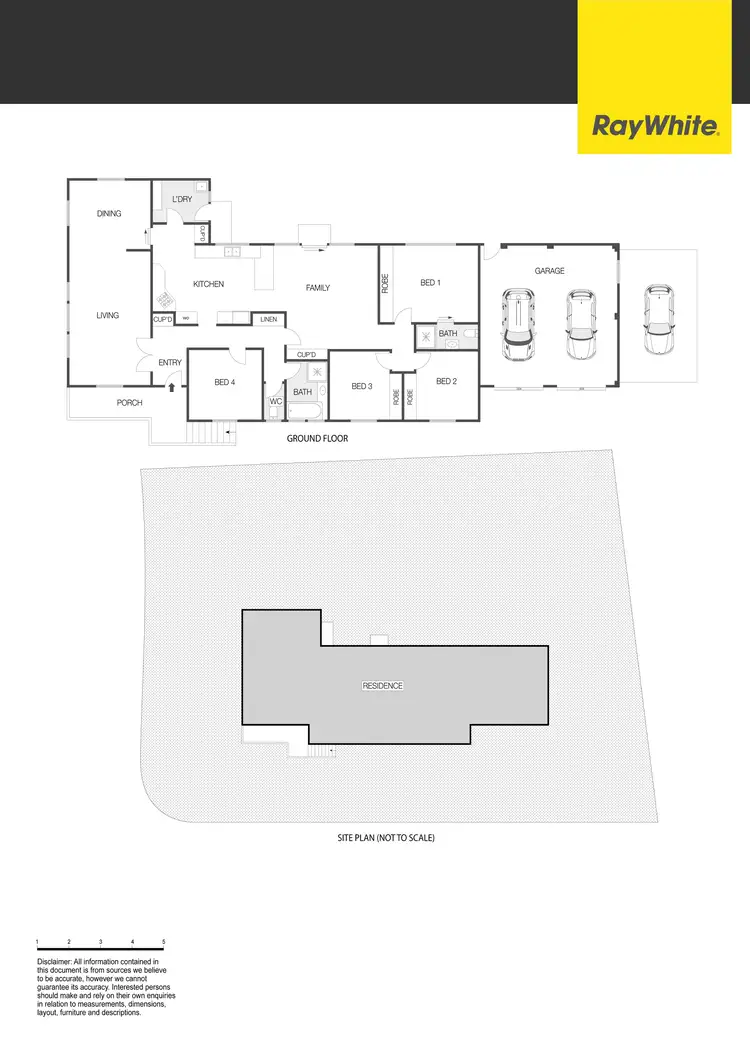 Floorplan of Homely house listing, 1 Beaney Street, Macgregor ACT 2615