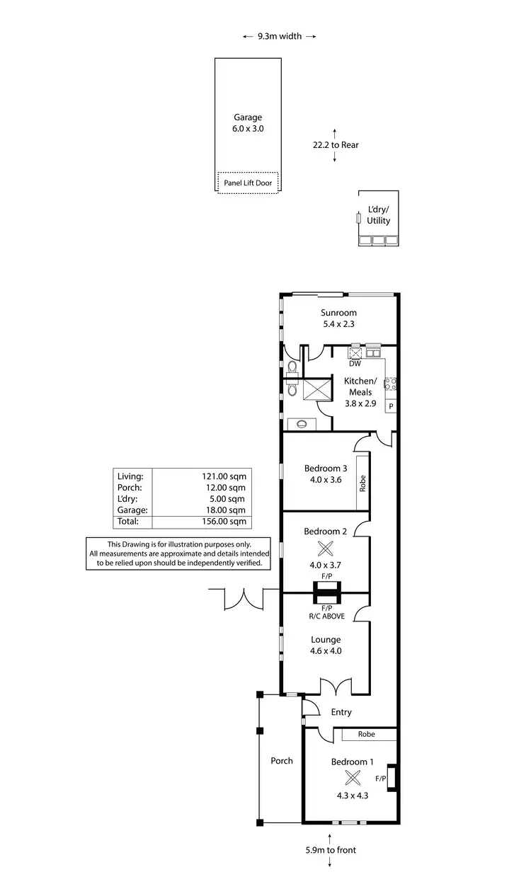 Floorplan of Homely house listing, 490 Port Road, Welland SA 5007