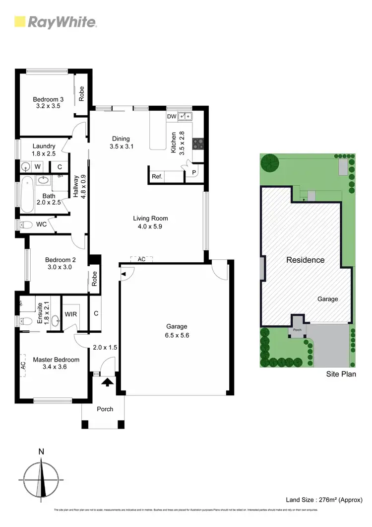 Floorplan of Homely house listing, 1/111 East Road, Seaford VIC 3198