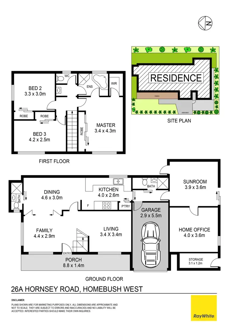 Floorplan of Homely house listing, 26a Hornsey Road, Homebush West NSW 2140