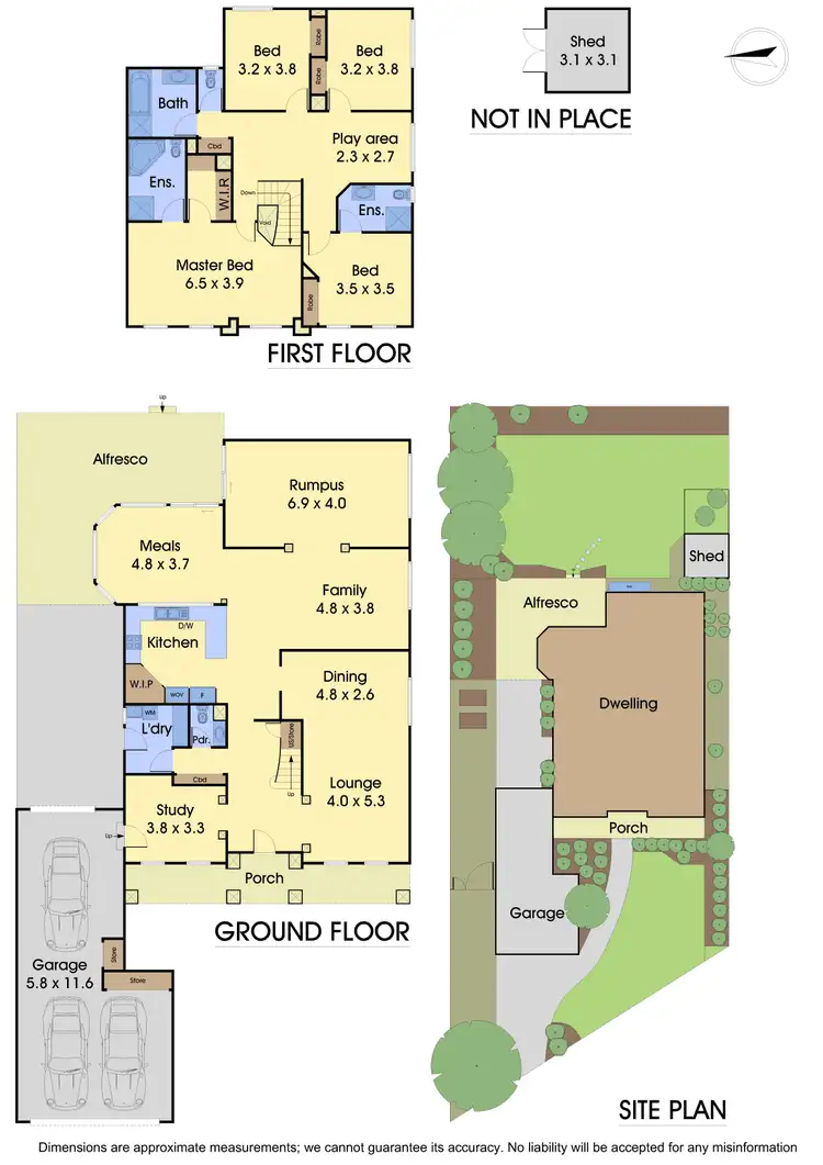 Floorplan of Homely house listing, 41 Liviana Drive, Rowville VIC 3178